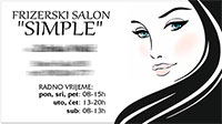 frizer posjetnice